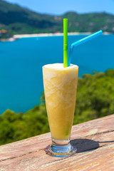 Mango shake on Phangan island