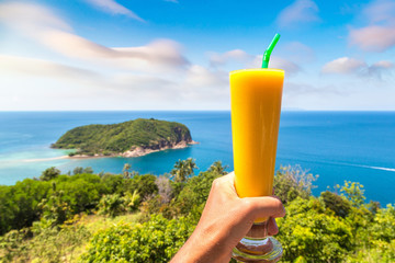 Mango shake on Phangan island