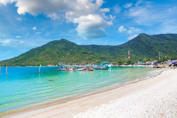 Fototapeta premium Fisherman boat on Phangan Island