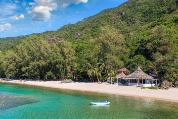 Beach on Phangan island