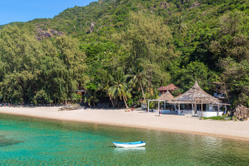 Beach on Phangan island