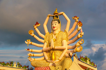 Obraz premium Statue of Shiva at Samui, Thailand
