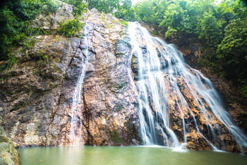 Namuang waterfall on Koh Samui