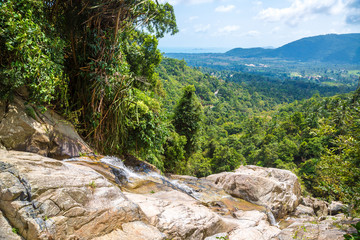 Namuang waterfall on Koh Samui