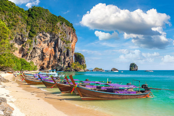 Obraz premium Ao Phra Nang Beach, Krabi, Thailand