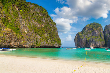 Maya bay on Phi Phi Leh island