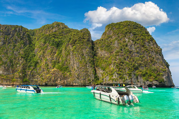 Maya bay on Phi Phi Leh island