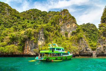 Maya bay on Phi Phi Leh island