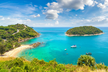 Naklejka premium Panoramic view of Phuket