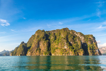 Cheow Lan lake in Thailand