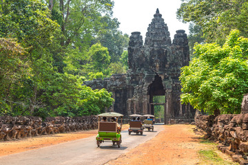 Tuk Tuk in Angkor, Cambodia