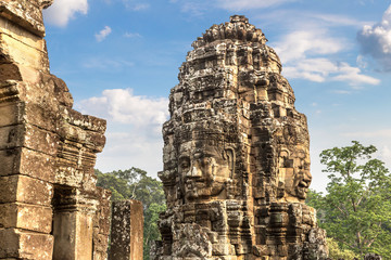 Obraz premium Bayon temple in Angkor Wat