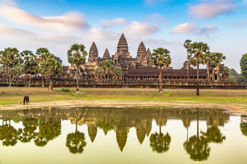 Angkor Wat temple in Cambodia