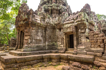 Naklejka premium Ta Som temple in Angkor Wat