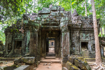 Naklejka premium Ta Som temple in Angkor Wat