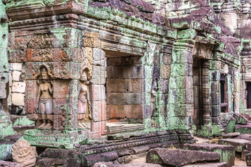 Fototapeta na wymiar Preah Khan temple in Angkor Wat