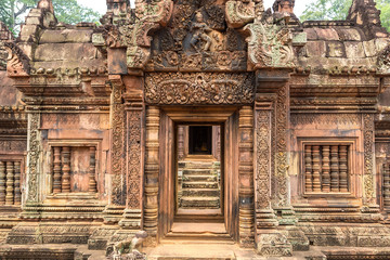 Banteay Srei temple in Angkor Wat