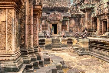 Obraz premium Banteay Srei temple in Angkor Wat