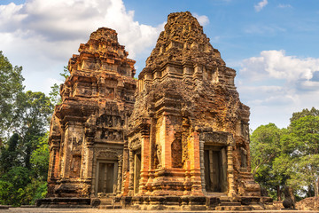Fototapeta na wymiar Preah Ko temple in Angkor Wat