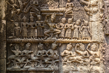 Ta Prohm temple in Angkor Wat
