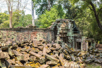 Ta Prohm temple in Angkor Wat