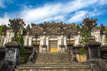Fototapeta premium Tomb of Khai Dinh in Hue, Vietnam