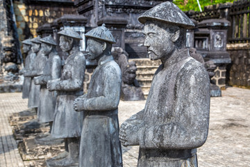 Tomb of Khai Dinh in Hue, Vietnam