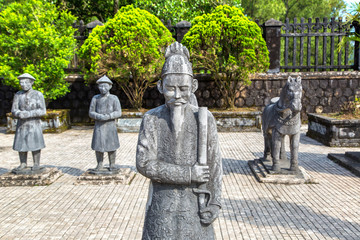 Fototapeta premium Tomb of Khai Dinh in Hue, Vietnam
