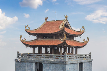 Fototapeta premium Bich Van Thien Tu temple in Sapa