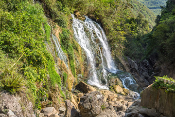 Obraz premium Waterfall in Cat Cat village, Vietnam