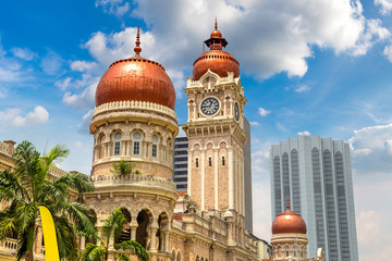 Obraz premium Sultan Abdul Samad building in Kuala Lumpur