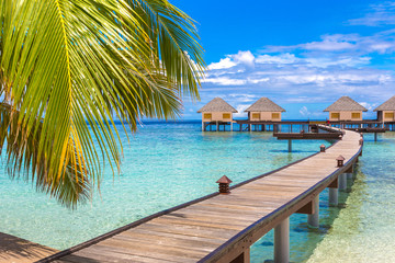 Water Villas (Bungalows) in the Maldives