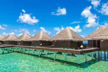 Water Villas (Bungalows) in the Maldives