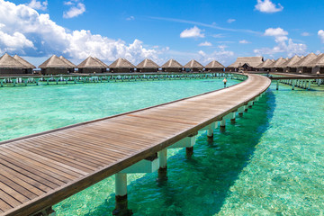 Water Villas (Bungalows) in the Maldives