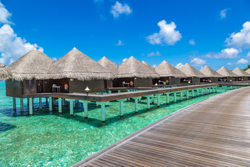 Water Villas (Bungalows) in the Maldives