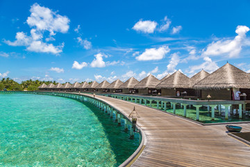 Water Villas (Bungalows) in the Maldives