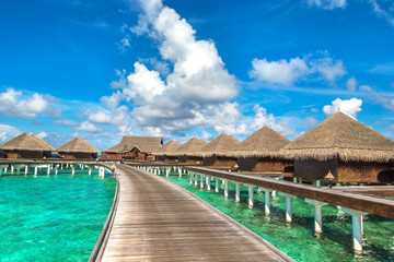 Water Villas (Bungalows) in the Maldives
