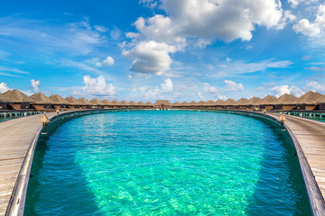 Water Villas (Bungalows) in the Maldives