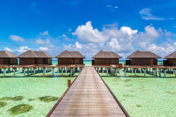 Water Villas (Bungalows) in the Maldives
