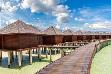 Water Villas (Bungalows) in the Maldives