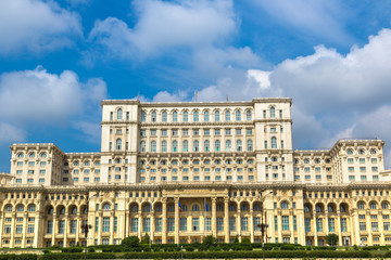 Parliament in Bucharest, Romania