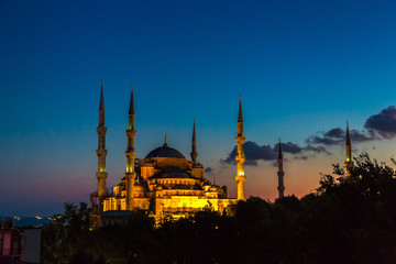 Blue mosque (Sultan Ahmet) in Istanbul