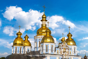 Fototapeta na wymiar Saint Michael Monastery in Kiev