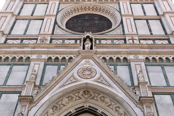 Fototapeta premium Facade of Basilica De Sante