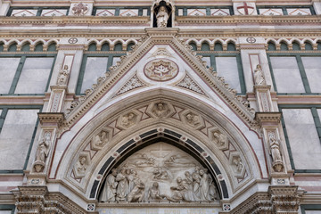 Facade of Basilica De Sante