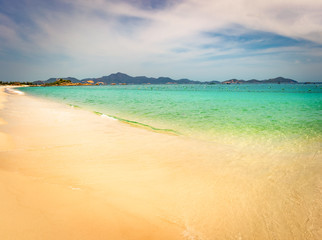 White sand beach. Vietnam