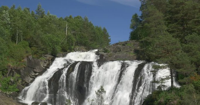 Eikemofossen Waterfall, Norway