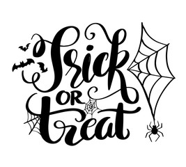 Happy Halloween vector lettering
