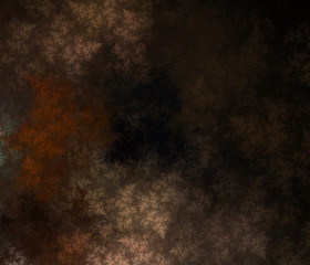 Abstract fractal brown background