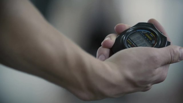 Starting timer on training